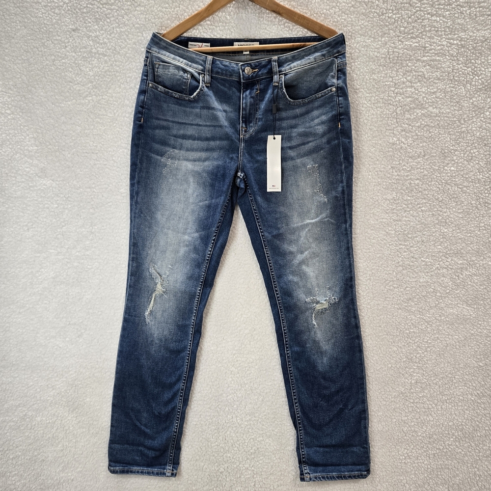 Vigoss Distressed Blue Skinny Jeans